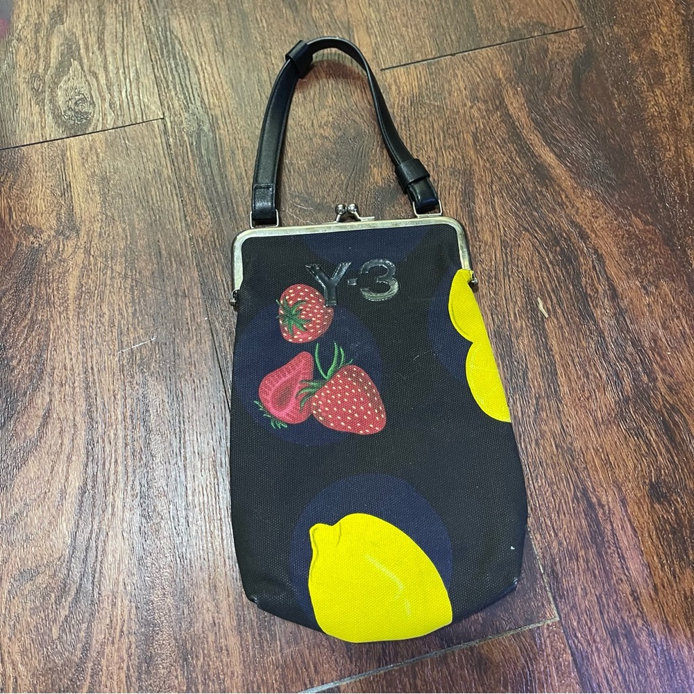 Vintage : Never Used : Y-3 Canvas hand purse/clutch